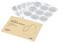 Sealed RECAPS Aluminum Espresso Lids Foil Seals