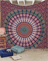 Raajsee Tapestry Hippie Mandala Wall Hanging,