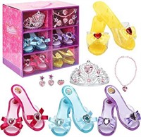 Sealed Fedio Girls Princess Dress up Shoes Set