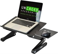 New Ergonomic Laptop Desk (Brown)