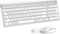 iClever GK03 Wireless Keyboard and Mouse Combo -
