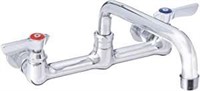 Krowne Silver Series 8" Center Wall Mount Faucet