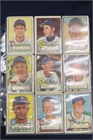 1952 Topps Baseball cards