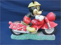 Mickey Mouse on Motorcycle Figure
