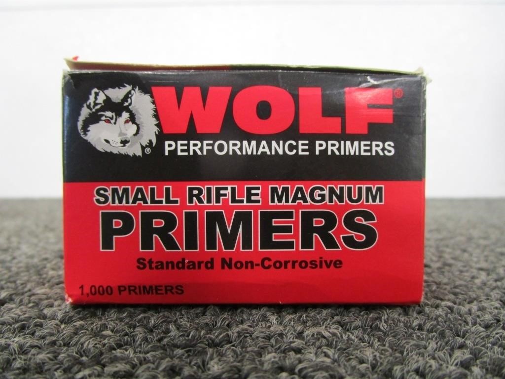  WOLF SMALL RIFLE MAGNUM PRIMERS
