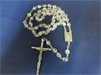 Roma Cross and Rhinestone Rosary