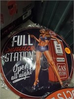 FULL SERVICE STATION SIGN