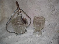 MISC. CLEAR GLASS ITEMS