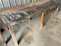 3X8 SLOT GRATE TABLE