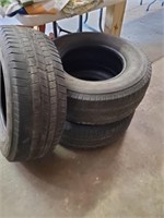 3 USED MICHELIN TIRES - 265/70R16