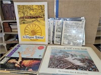 ATLAS PAGES, CIVIL WAR BOOK & RECORD ALBUMS