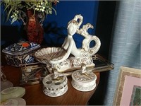 Vintage mermaid & Napco Bathroom Items