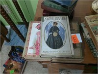 Gibson girl style antique books and more