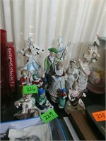 Group of Occupied Japan & Japanese Figurines