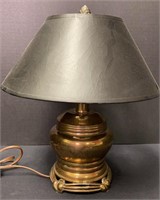 Mid Century Modern Japanese Brass Table Lamp