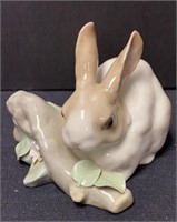 LLadro Porcelain Rabbit