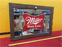 Miller High Life Advertising Mirror