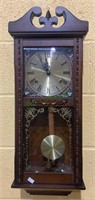 Meridyne 31 day wall clock - pressed wood case