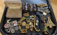 Group of costume jewelry including southwest