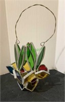 Beautiful stained glass suncatcher - 6 inches