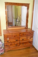 Cedar Dresser with Mirror - Including the Mirror