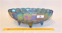 Vintage Carnival Glass Grapes Pattern Fruit Bowl