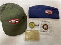 Texaco service Hats w Big Boy Ash Tray