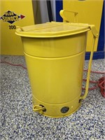 Oil rag container