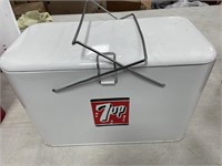 7 Up embossed cooler