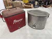 2 vintage Coolers
