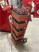 Bottle mover with bottles