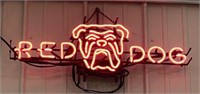 Red Dog neon