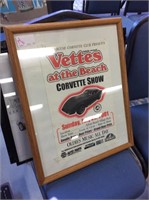 Corvette club poster