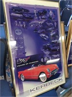 Kerbeck Corvette poster