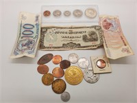 Selection of Coins, Tokens and Others