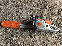 Stihl MS 270C 18 inch chainsaw with bar cover, n