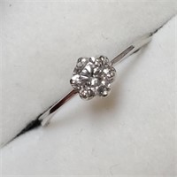 $3195  White Gold Diamond Ring EC87-14