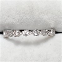 $2245 10K White Gold Diamond Ring EC87-16