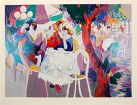 Isaac Maimon "West Bank Cafe" Hand Signed!