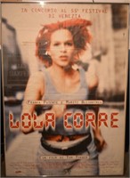 Huge Lola Corre Movie Poster. Run Lola Run!