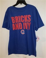 NEW Chicago Cubs Youth Bricks & Ivy T-Shirt Large