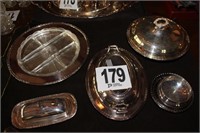 Silver Plate Table Service