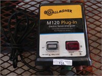 GALLAGHER M120 PLUG-IN ELECTRIC FENCER