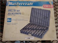 MASTERCRAFT DRILL BIT SET 230 PCS