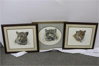 Charles France- Jaguar, Leopard & Snow Leopard Art
