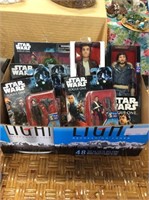 Star Wars figurines box lot