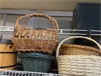 large wicker baskets