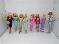 8 Assorted Barbies from Mattel - 2nd lot