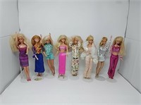8 Assorted Barbies from Mattel - 3rd lot