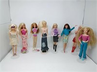 8 Assorted Barbies from Mattel - 4th lot